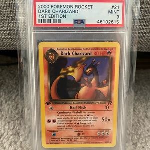 2000 Pokemon 1st Edition Team Rocket PSA 9